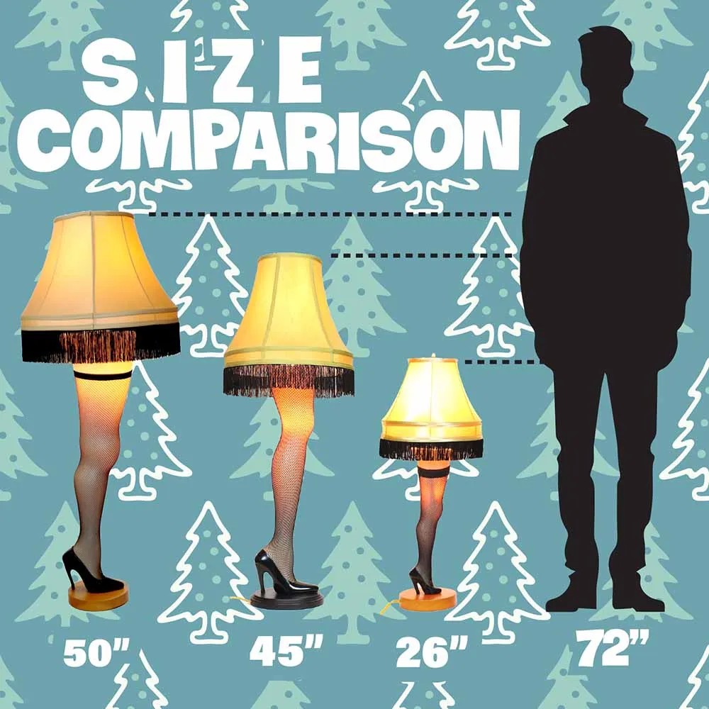 45" Full Size Christmas Leg Lamp