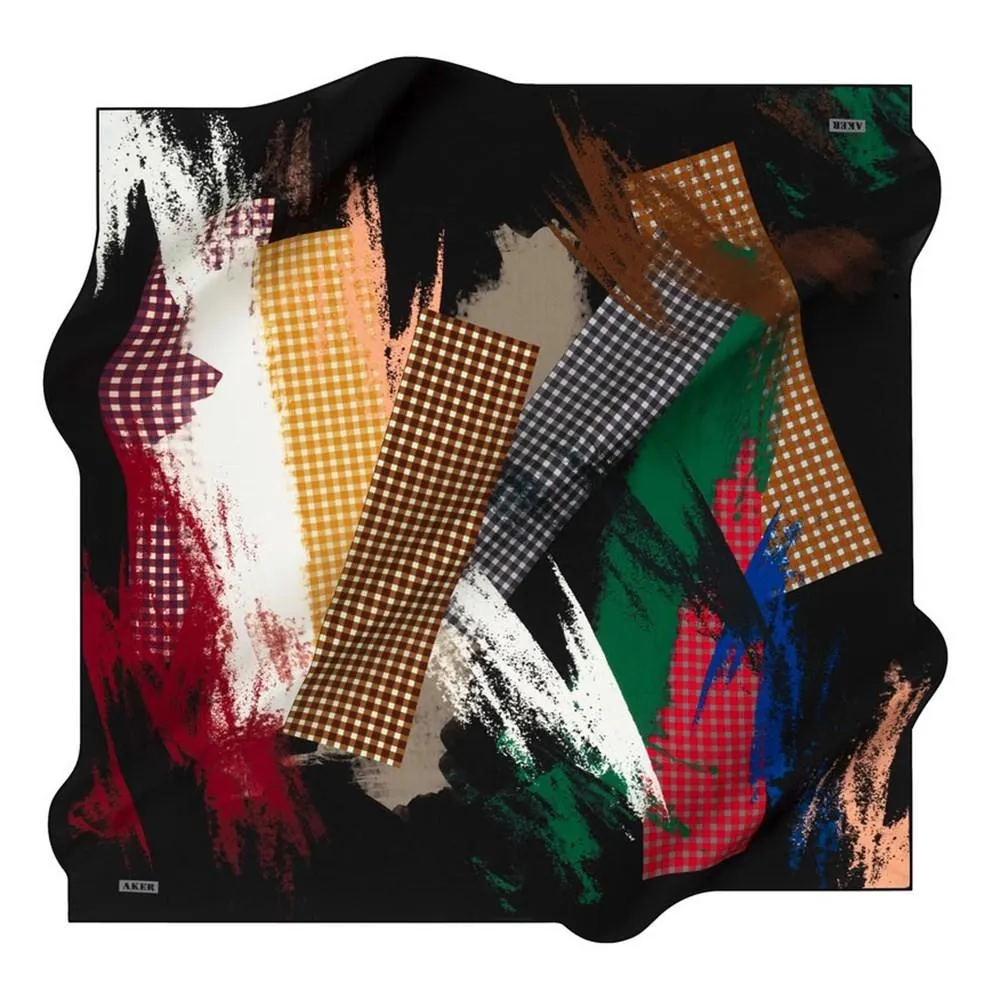 Aker Pyrite Women Silk Scarf No. 14