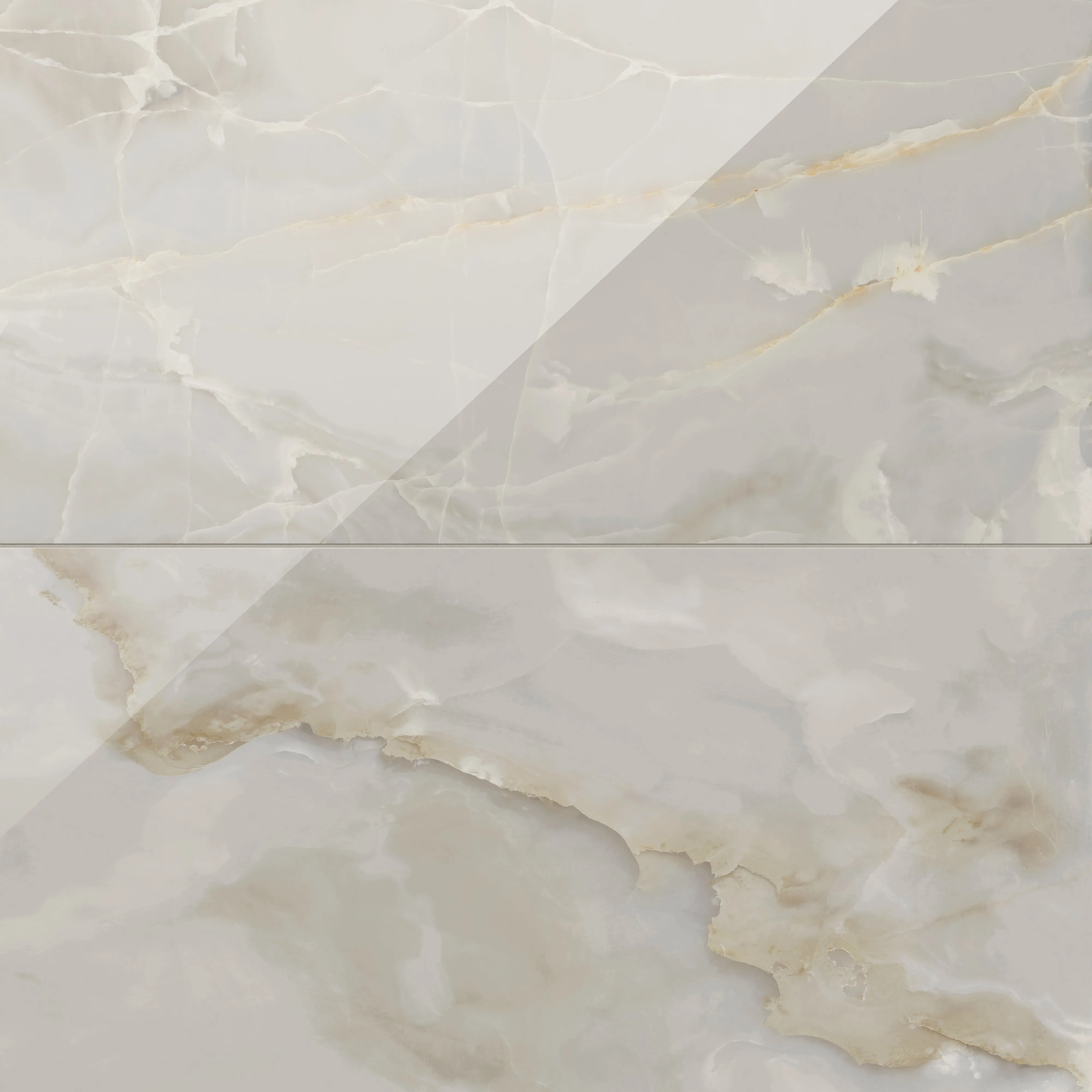 Astrid 24x48 Polished Porcelain Tile in Oyster