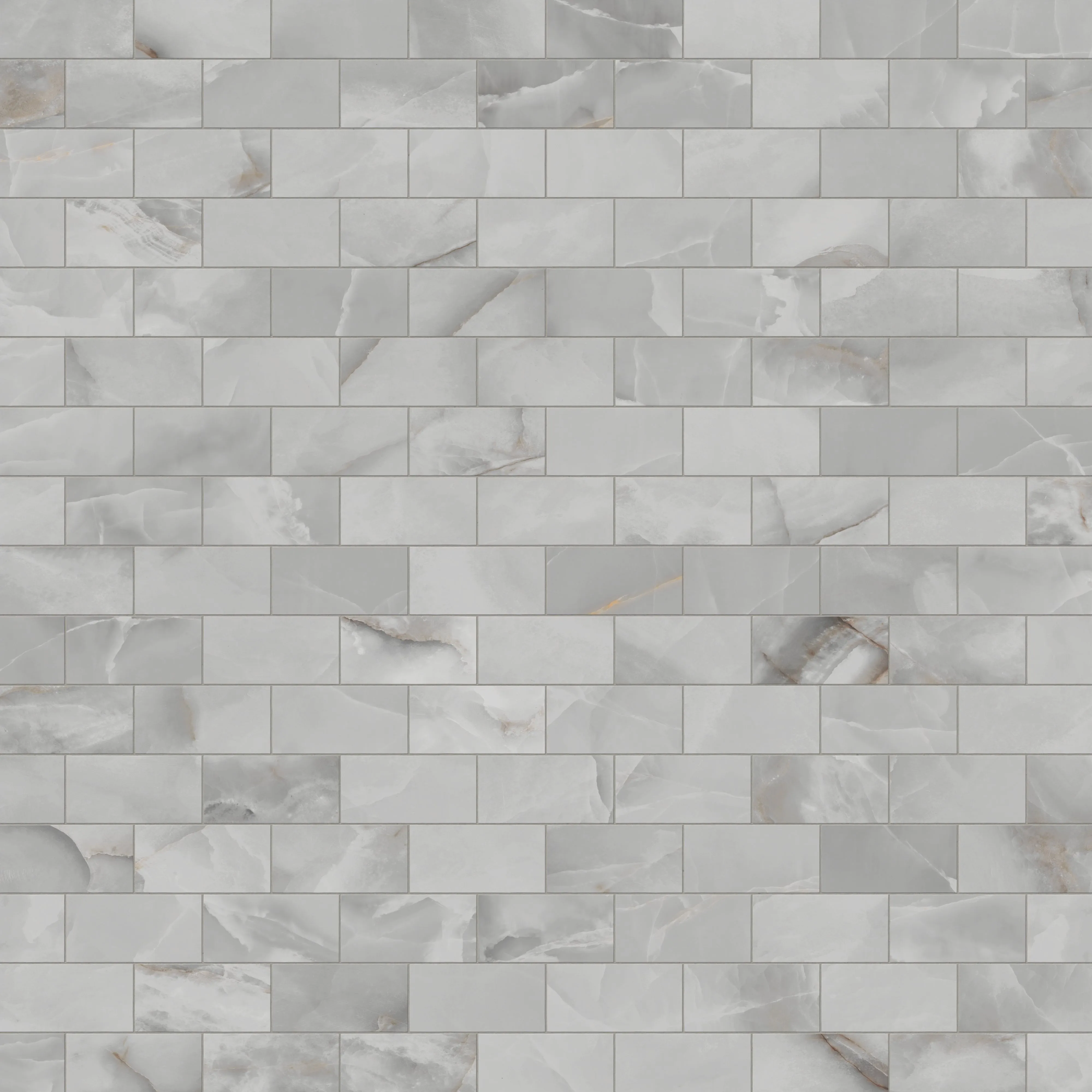 Astrid 3x6 Polished Porcelain Mosaic Tile in Slate