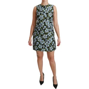 Dolce & Gabbana Elegant Floral Mini Shift Dress