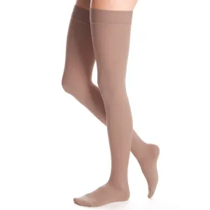 duomed advantage 30-40 mmHg thigh beaded topband closed toe petite