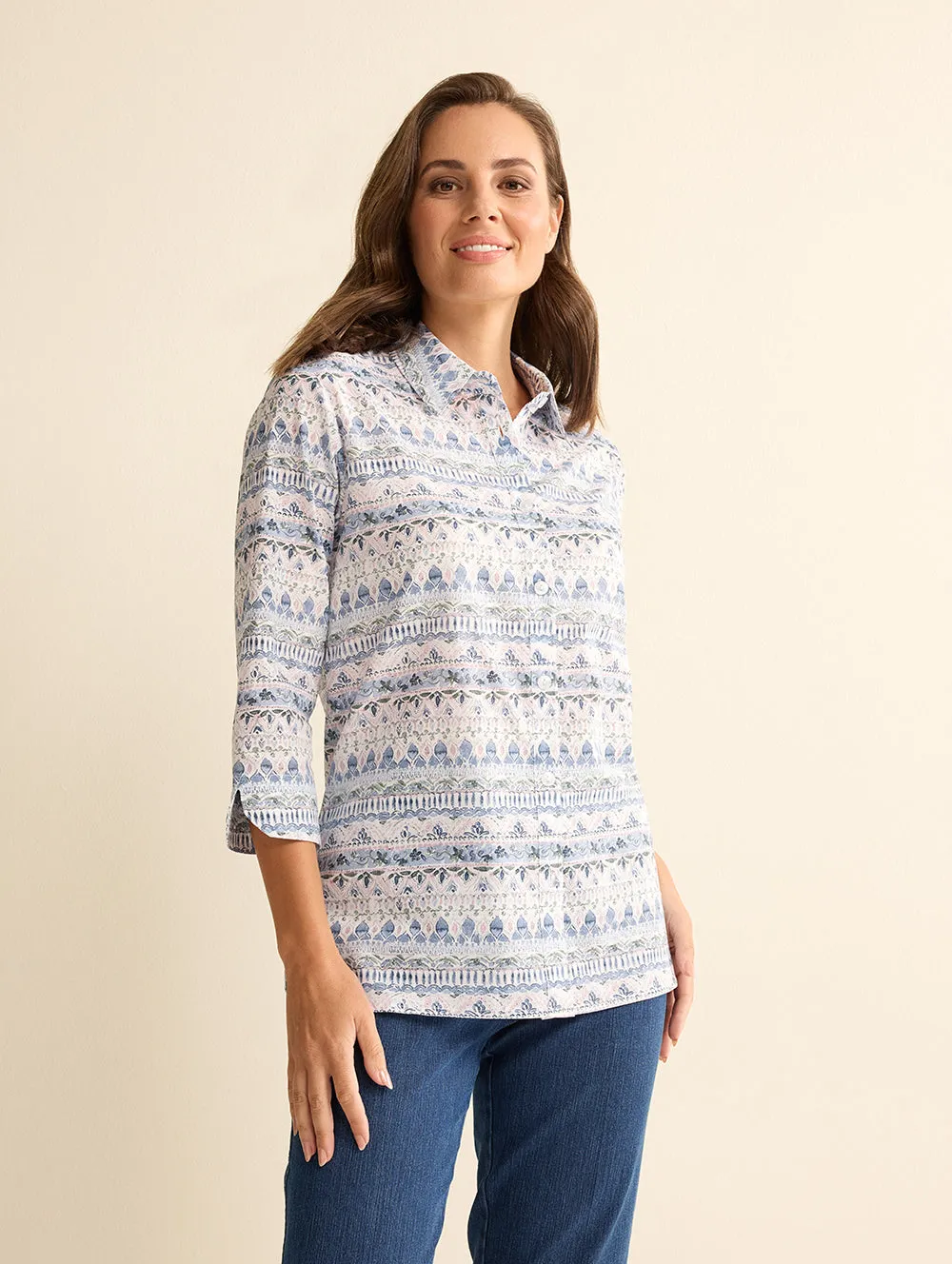 Elenor 3/4 Sleeve Shirt