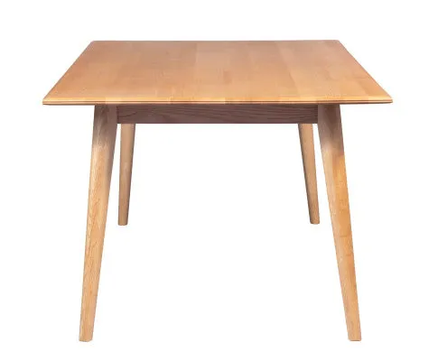 Emilio 210cm Dining Table Scandinavian Style Solid Ash Wood Oak