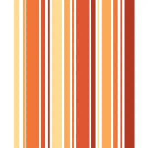 Fire Red & Orange Striped Printed Backdrop