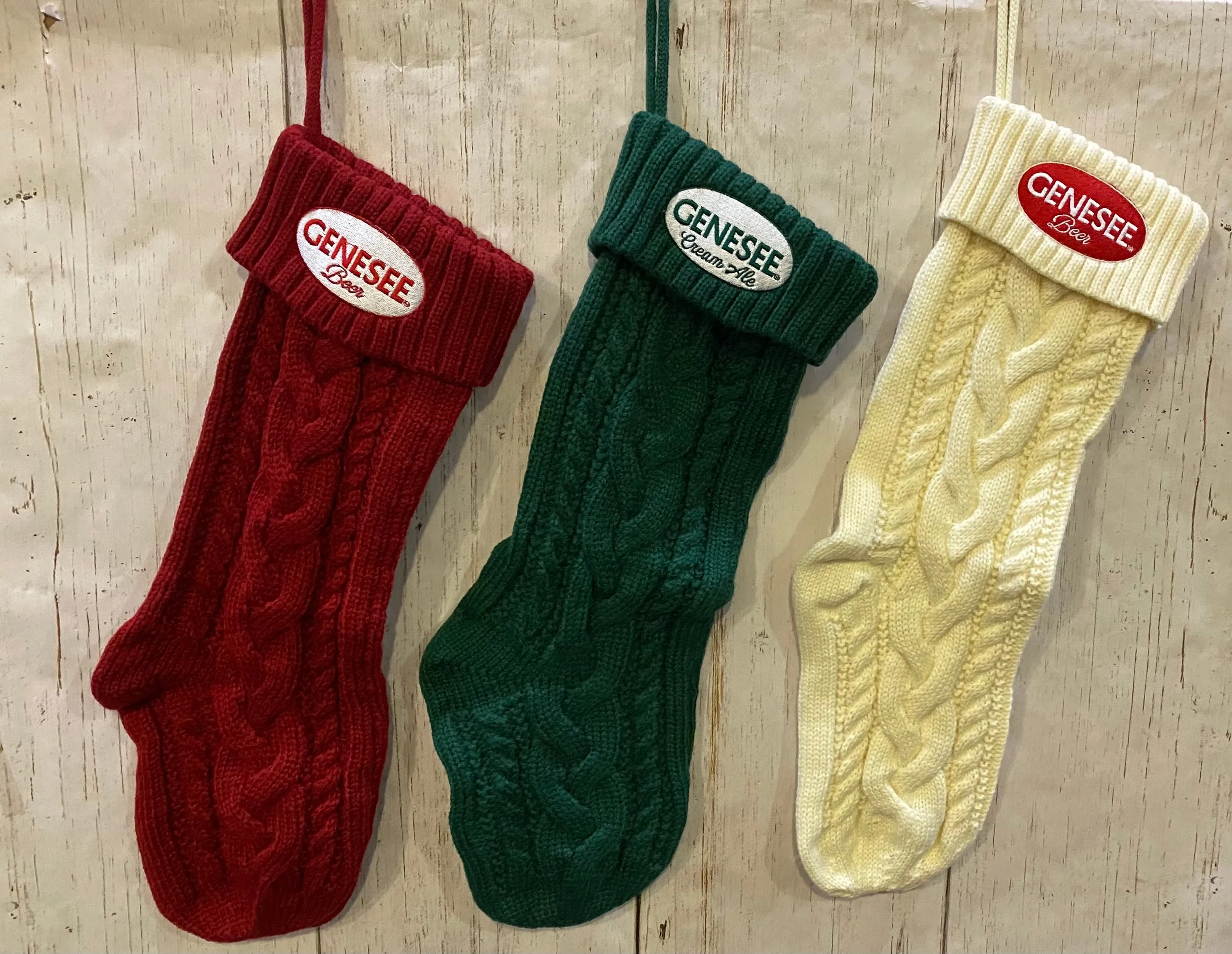 Genesee Beer Christmas Stockings