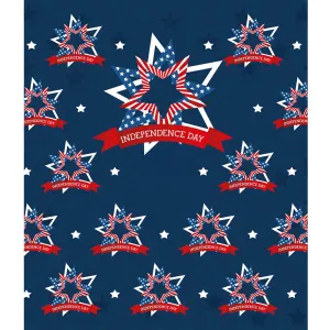 Independence Day Printed Backdrop