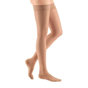 mediven sheer & soft 20-30 mmHg thigh lace topband closed toe standard