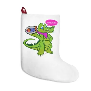 Munchies the Crocodile Christmas Stockings