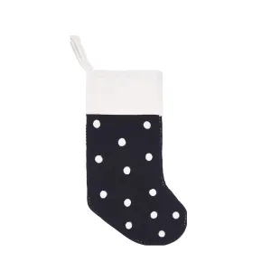 Onyx Dots Stocking