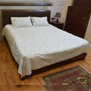 Printed Bedsheet(leaves)