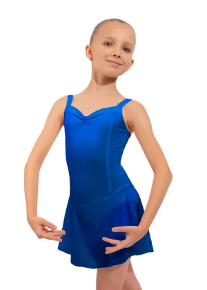 "Little Emrald" Youth Dance Dress (Royal Blue)