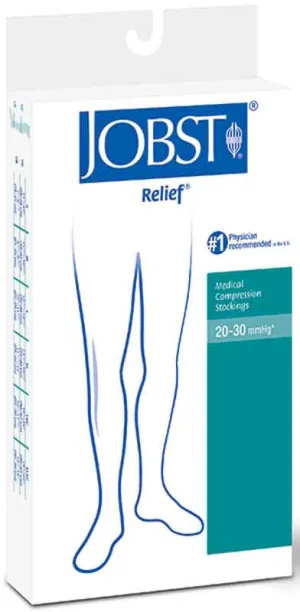 Relief Knee-High Firm Compression Stockings X-Large, Black