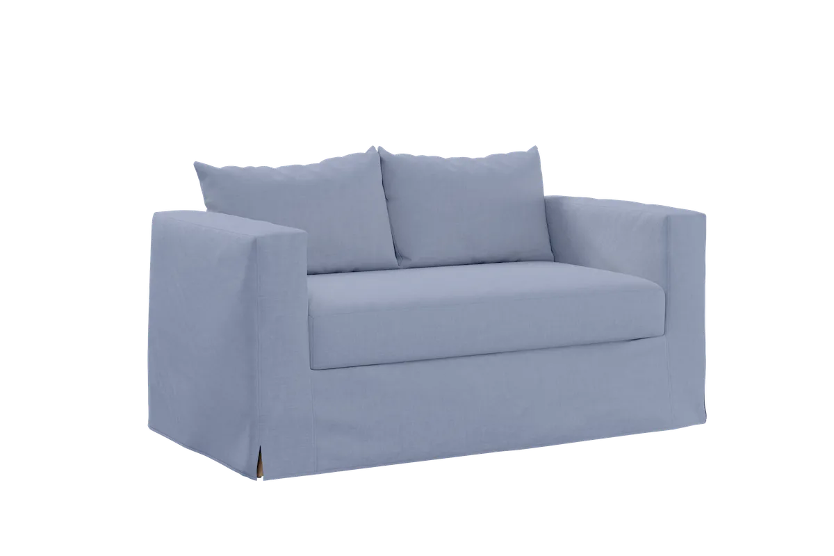 Slipcover: The Essential Loveseat in Hemp