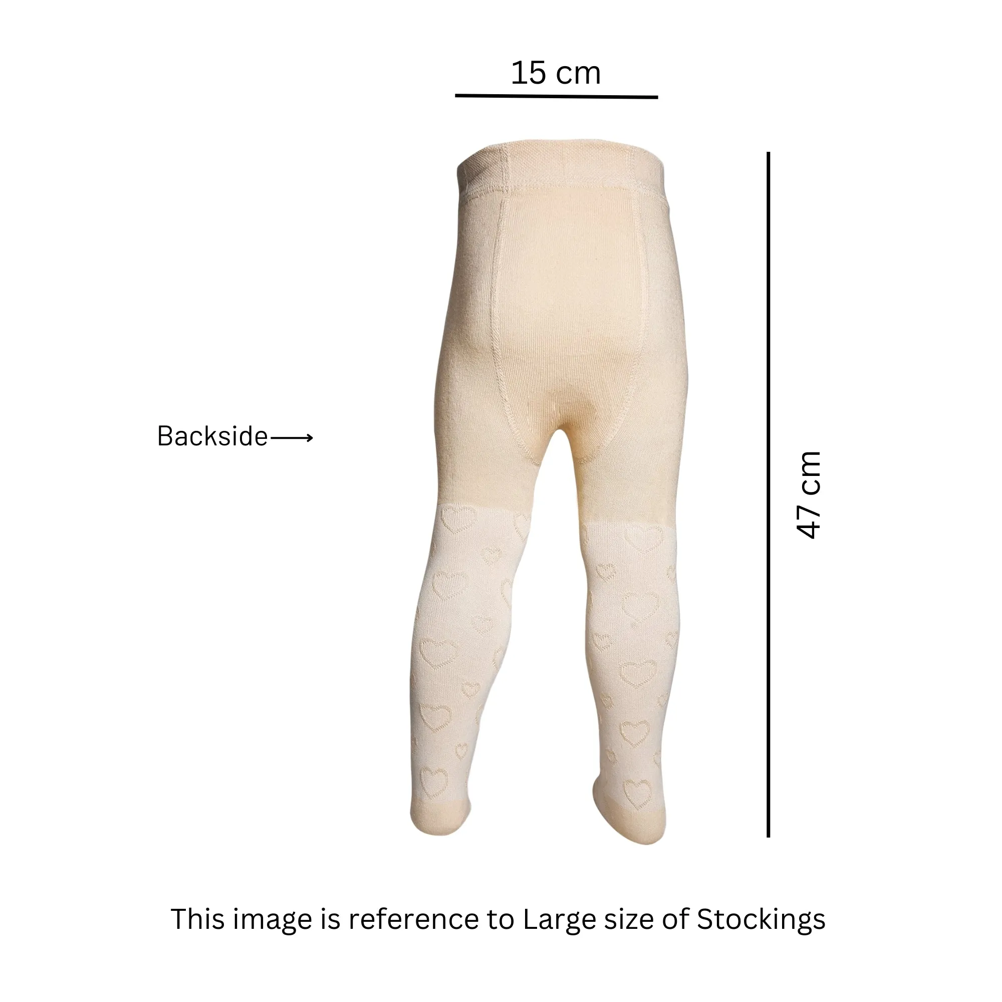 THE LITTLE LOOKERS Adorable Baby Girl Stockings I Baby Tights Thick Toddler Baby Girl Seamless Knit Leggings Thick Solid Cotton Stockings Footed Pants Pantyhose for 0 Months - 8 Years Baby