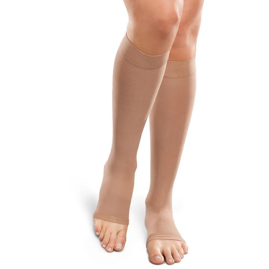 Therafirm® Ease Opaque Knee High 30-40 mmHg, Open Toe