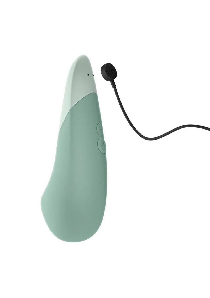 Womanizer Vibe Rechargeable Silicone Clitoral Vibrator - Sage